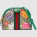 Gucci Ophidia GG Flora Green Small Shoulder Bag