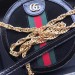 Gucci Black Ophidia Mini Round Shoulder Bag