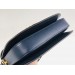 Gucci 1955 Horsebit Shoulder Bag In Blue Leather