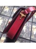 Gucci 1955 Horsebit Shoulder Bag In Red Leather