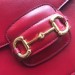 Gucci 1955 Horsebit Shoulder Bag In Red Leather