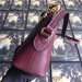 Gucci Burgundy Calfskin Ophidia Small Shoulder Bag