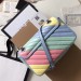 Gucci GG Marmont Small Shoulder Bag In Multicolored Diagonal Leather