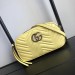 Gucci Pastel Yellow GG Marmont Small Camera Shoulder Bag