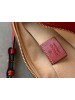 Gucci Original GG Marmont Small Camera Bag With Red Trim