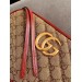 Gucci Original GG Marmont Small Camera Bag With Red Trim