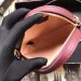 Gucci Bordeaux Calfskin Ophidia Mini Round Shoulder Bag