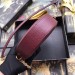 Gucci Bordeaux Calfskin Ophidia Mini Round Shoulder Bag