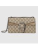 Gucci Taupe Dionysus GG Supreme Small Bag