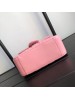 Gucci GG Marmont Mini Top Handle Bag In Pastel Pink Leather