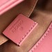 Gucci GG Marmont Mini Top Handle Bag In Pastel Pink Leather