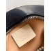 Gucci GG Marmont Mini Round Bag In Blue Diagonal Matelasse Leather