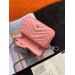 Gucci Pastel Pink GG Marmont Matelasse Super Mini Bag