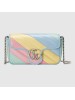 Gucci Multicolour GG Marmont Small Matelasse Shoulder Bag