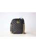 Gucci Black Mini GG Marmont Shoulder Bag