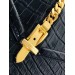 Gucci Sylvie 1969 Crocodile Mini Top Handle Black Bag