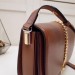 Gucci Sylvie 1969 Small Shoulder Bag In Brown Calfskin