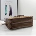 Gucci Horsebit 1955 Medium Tote Bag In Canvas with Brown Trim