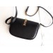 Gucci Sylvie 1969 Mini Shoulder Bag In Black Calfskin