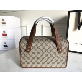 Gucci 1955 Horsebit Small Top Handle Canvas Bag