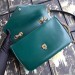 Gucci Green Rajah Medium Shoulder Bag