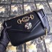 Gucci Black Rajah Medium Shoulder Bag