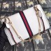 Gucci Rajah Medium White Shoulder Bag