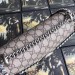 Gucci Black Dionysus GG Supreme Crystal Small Shoulder Bag