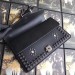 Gucci Black Dionysus Small Studded Shoulder Bag