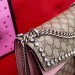 Gucci Pink Dionysus GG Supreme Crystal Small Shoulder Bag