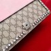 Gucci Pink Dionysus GG Supreme Crystal Small Shoulder Bag