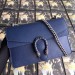 Gucci Blue Dionysus Small Leather Shoulder Bag
