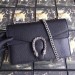 Gucci Black Dionysus Small Leather Shoulder Bag