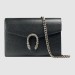 Gucci Black Dionysus Mini Chain Leather Bag