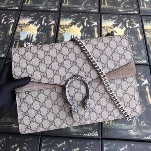Gucci Tuape Dionysus Medium GG Supreme Shoulder Bag