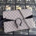 Gucci Black Dionysus Medium GG Supreme Shoulder Bag