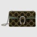 Gucci Olive Dionysus GG Velvet Small Bag