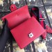 Gucci Red Dionysus Mini Bamboo Top Handle Bag