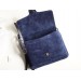 Gucci Blue Suede Arli Medium Shoulder Bag