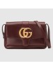 Gucci Burgundy Small Arli Leather Shoulder Bag