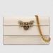 Gucci Queen Margaret White Leather Mini Bag