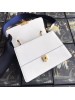 Gucci White Queen Margaret Small Top Handle Bag