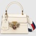 Gucci White Queen Margaret Small Top Handle Bag