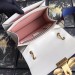 Gucci White Queen Margaret Small Top Handle Bag