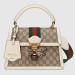 Gucci Queen Margaret GG Small Top Handle White Bag