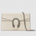 Gucci White Dionysus Super Mini Leather Bag