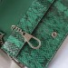 Gucci Green Dionysus Super Mini Snakeskin Bag