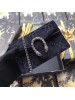 Gucci Black Dionysus Super Mini Velvet Bag