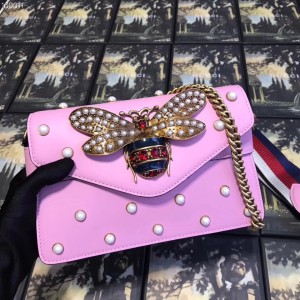 Gucci Pink Broadway Mini Shoulder Bag