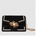 Gucci Black Broadway Velvet Mini Bag